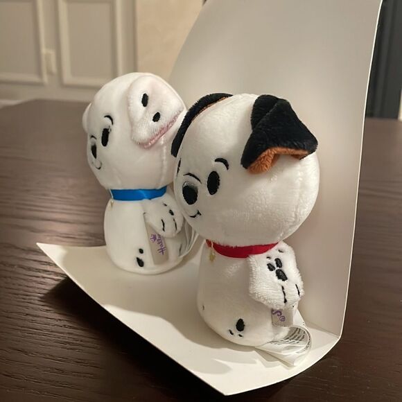 Disney 101 Dalmatians Pongo & Perdita Dogs Hallmark Itty Bitty Set of 2 NWT - Picture 6 of 9